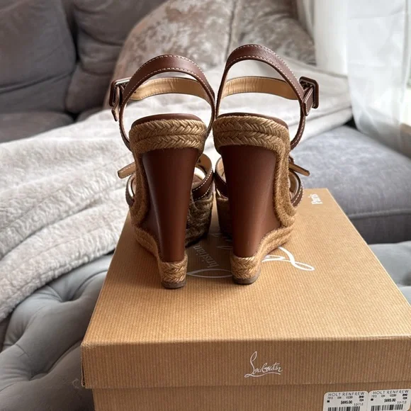 100% authentic Christian Louboutin wedges - Picture 4 of 7